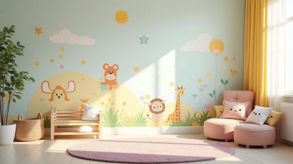 Comment choisir le papier peint pour enfant idéal ?