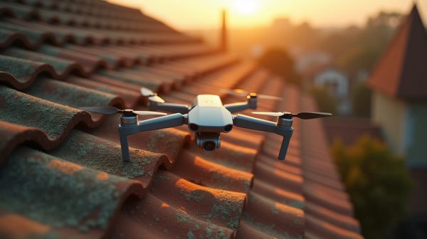 Nettoyage de toiture par drone : un service économique et efficace